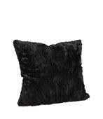Celine cushion cover 60x60, solid black Celine cushion cover 60x60, solid black