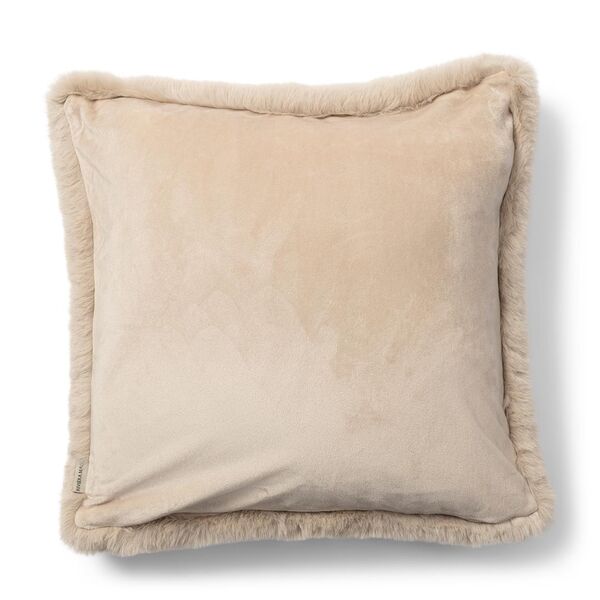 Heather alba faux fur pillow cover 50x50