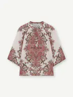 Neomi shirt, coral beige