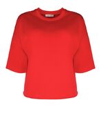 Leah sweater, poppy red