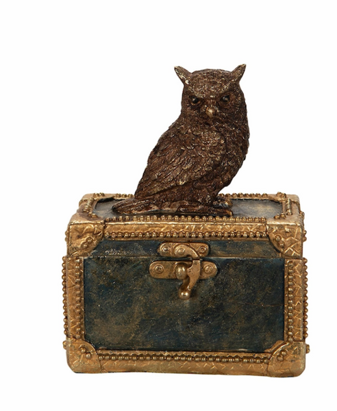 Jewelry box with owl