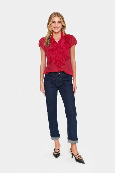 Lilja shirt, viva magenta