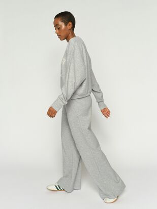 Nima sweatpants, grey melange