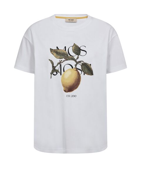 Fruit O-SS Tee, White
