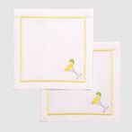 Cocktail napkin set, Margarita