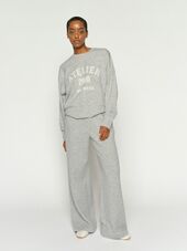 Nima sweatpants, grey melange
