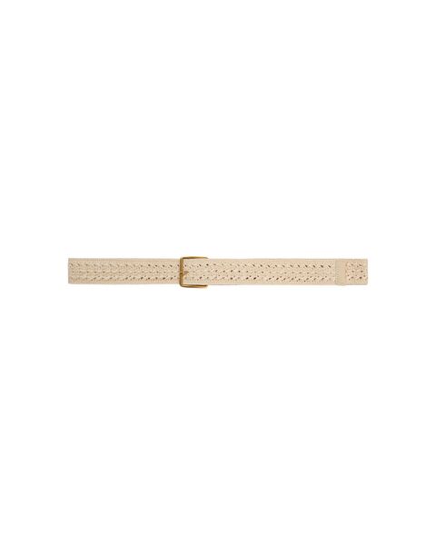Pastille belt, ecru