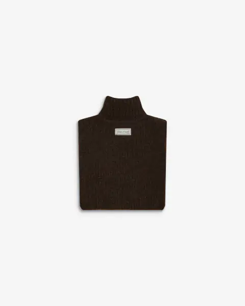 Ansel collar, chocolat