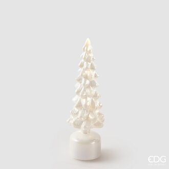 Twist Christmas tree 35cm, white