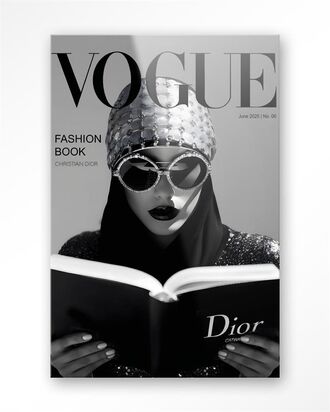 Fashion book white 40x60