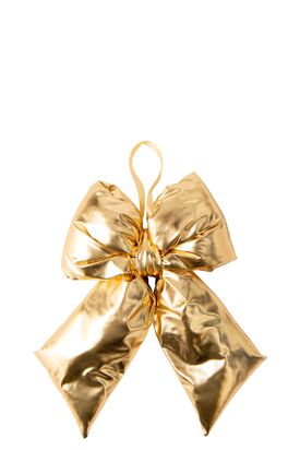 Hanger bow 30cm, shiny gold