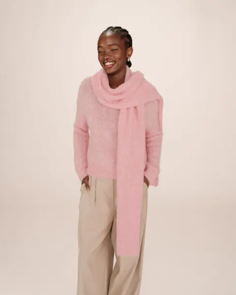 Sabado knit, cristal rose