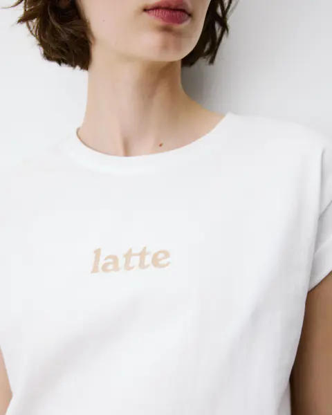 Atlas t-shirt, ivoire