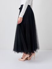 Aria tulle skirt, noir