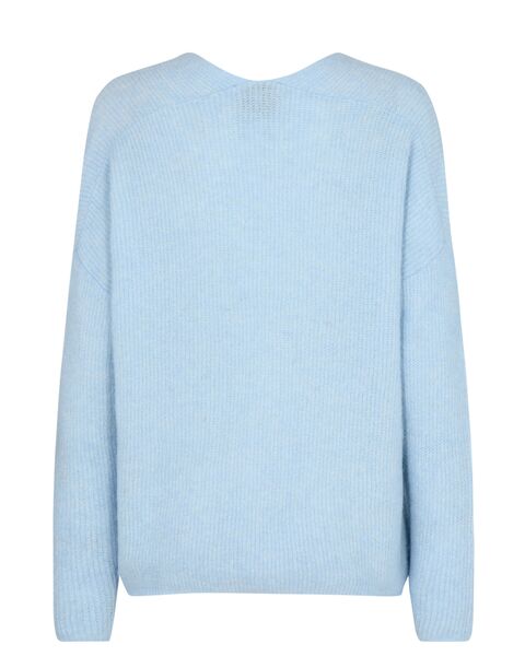 Thora v-neck knit, skyway