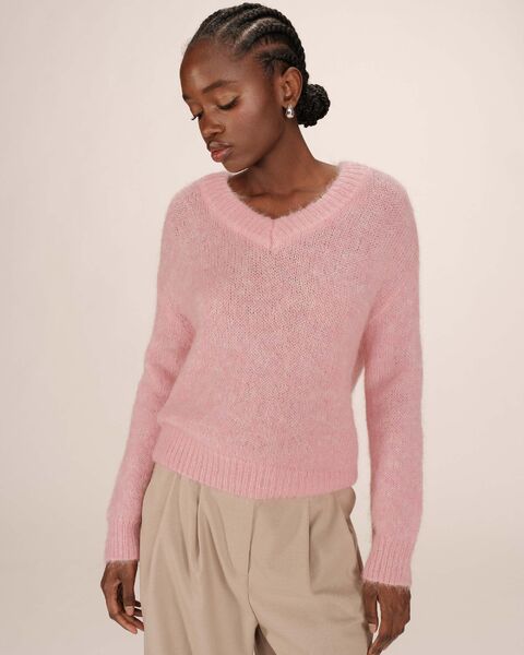 Sabado knit, cristal rose