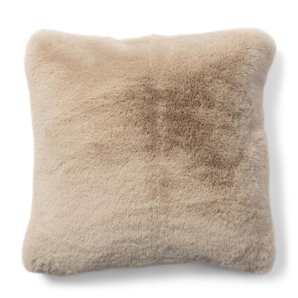 Heather alba faux fur pillow cover 50x50