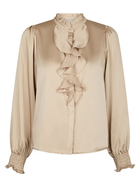 Zamola blouse, dark sand