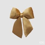 Velvet bow 43x40, gold