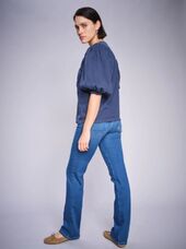 Carla Naomi Deluxe Jeans, Mid Blue