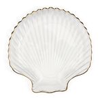 Beach shell decoration plate