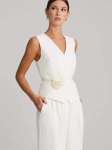 Roseann asuste, valkoinen