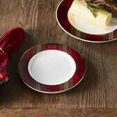 Classic tartan breakfast plate