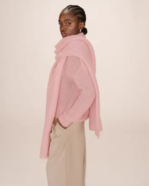 Sabado knit, cristal rose