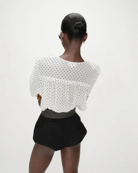 Valianna blouse, ivoire