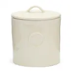 Portofino storage jar S, white