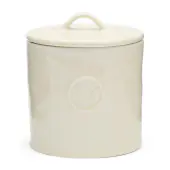 Portofino storage jar S, white