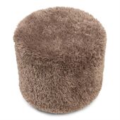 Bovery footstool, raccoon taupe