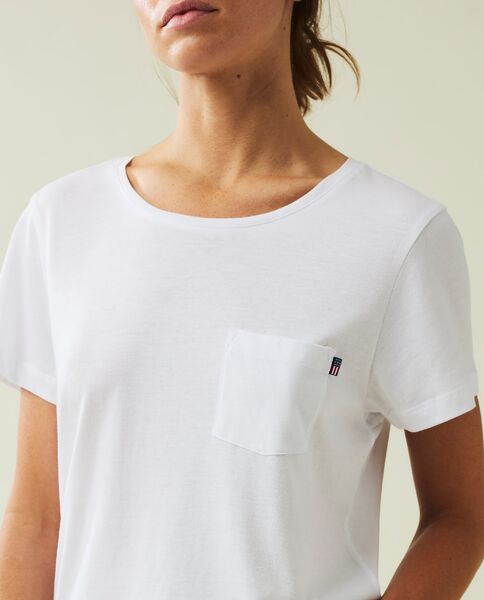 Ashley tee, white