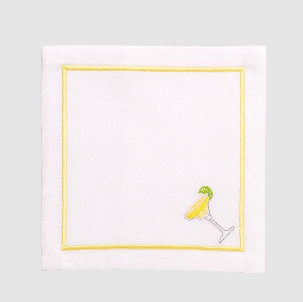Cocktail napkin set, Margarita