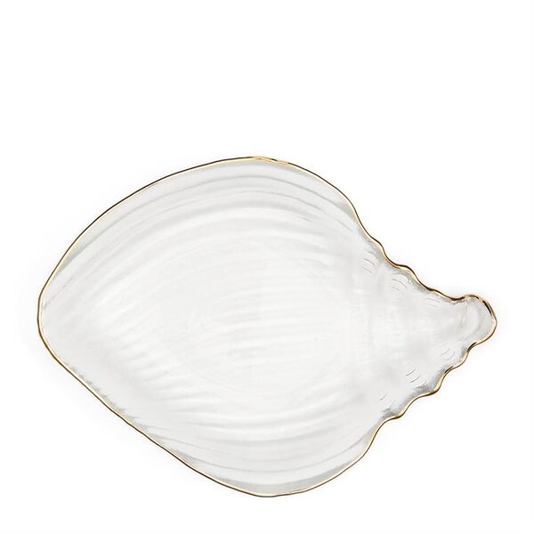 Sea shell decoration plate