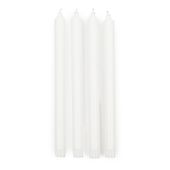 Dinner candles eco 4 pcs, off-white