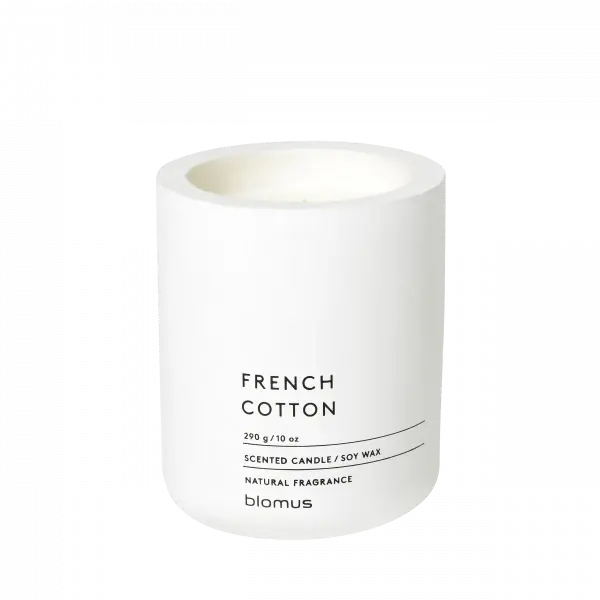 Fraga scented candle, french cotton
