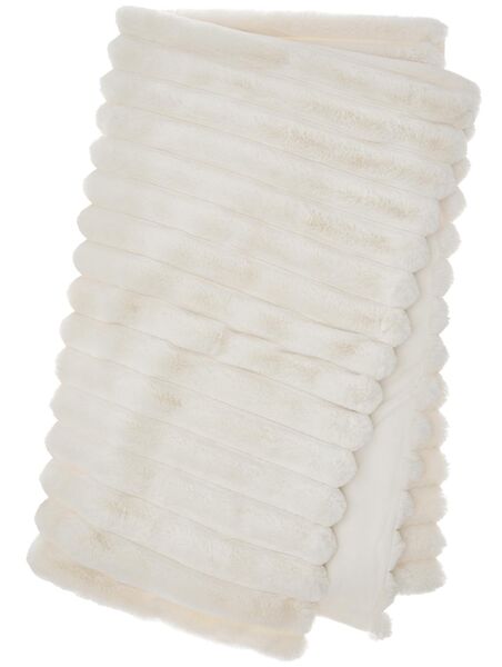 Liny blanket 140x220, ivory