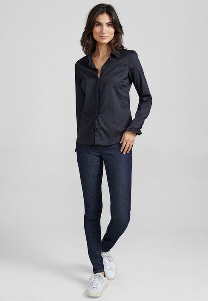 Mattie flip shirt, black