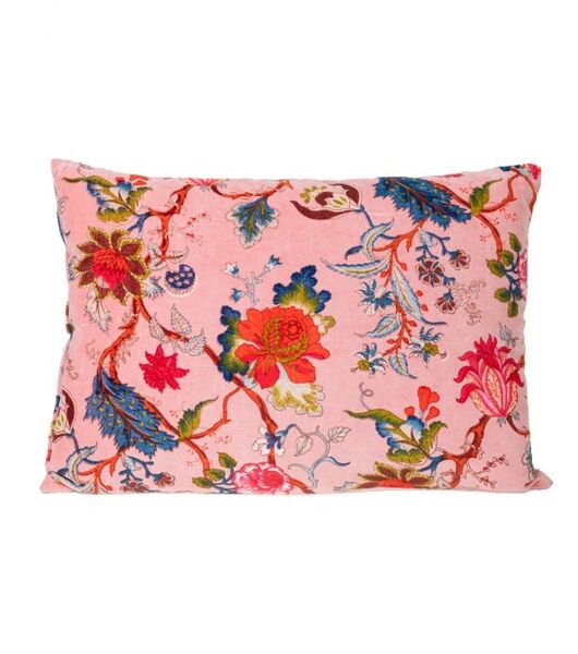 Samettityyny 50x70, vaaleanpunainen