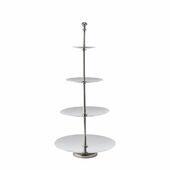 Sigrine centre piece 53cm, silver