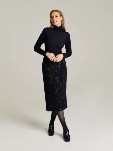 Polana pooloneule, tummansininen