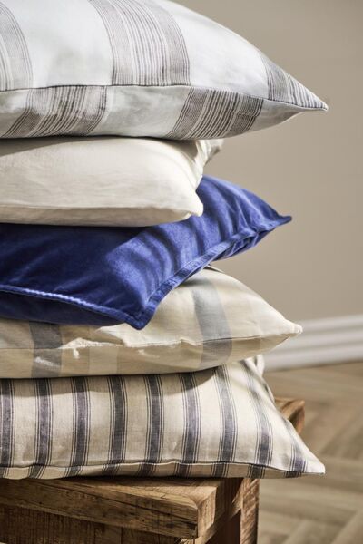 Samettityynynpäällinen 52x52, indigo