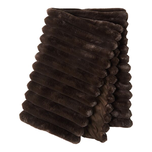 Liny blanket 140x220, brown