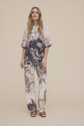 Bali Long Wide Leg, Dull Black