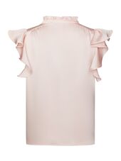 Stella heavy sateen blouse, light pink