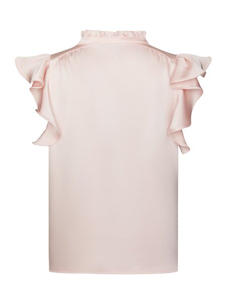 Stella heavy sateen blouse, light pink