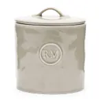 Portofino storage jar S, flax