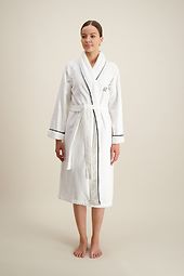 Portofino robe, white