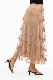 Florence skirt, Antique gold